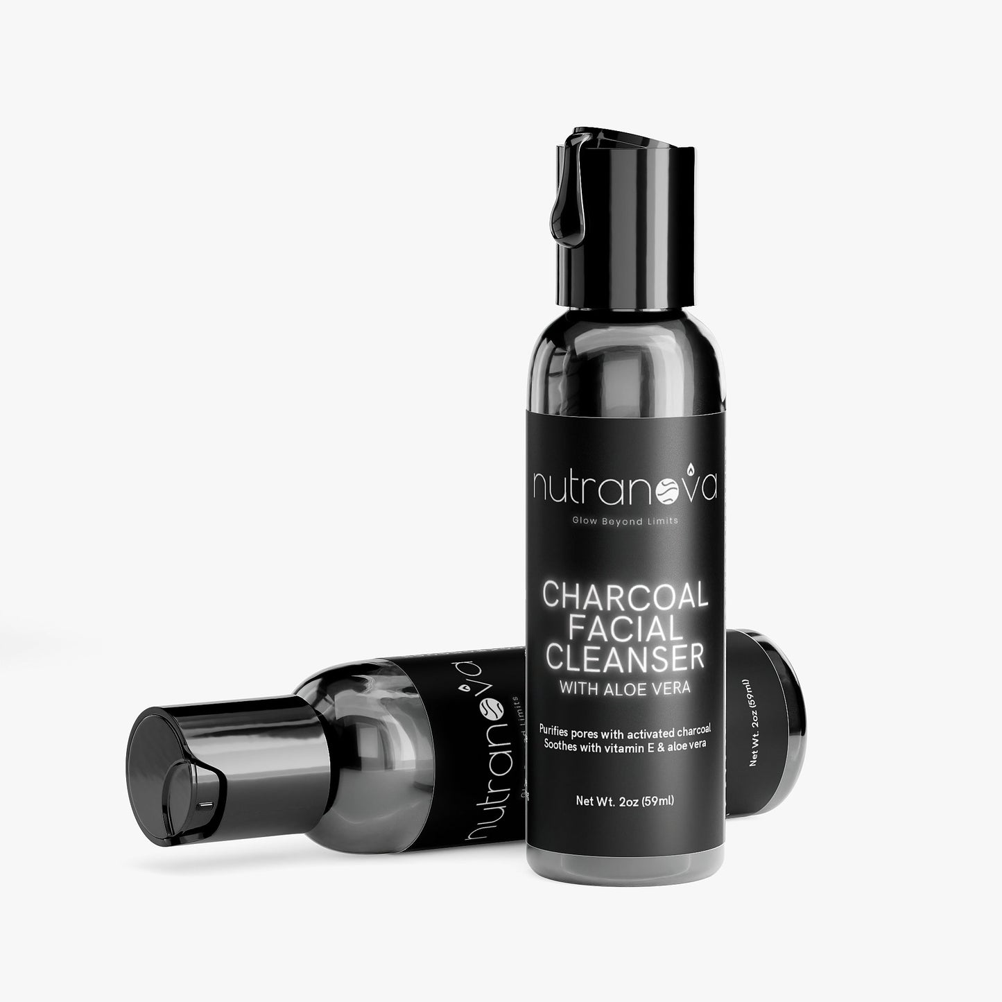Charcoal Facial Cleanser - NutraNova