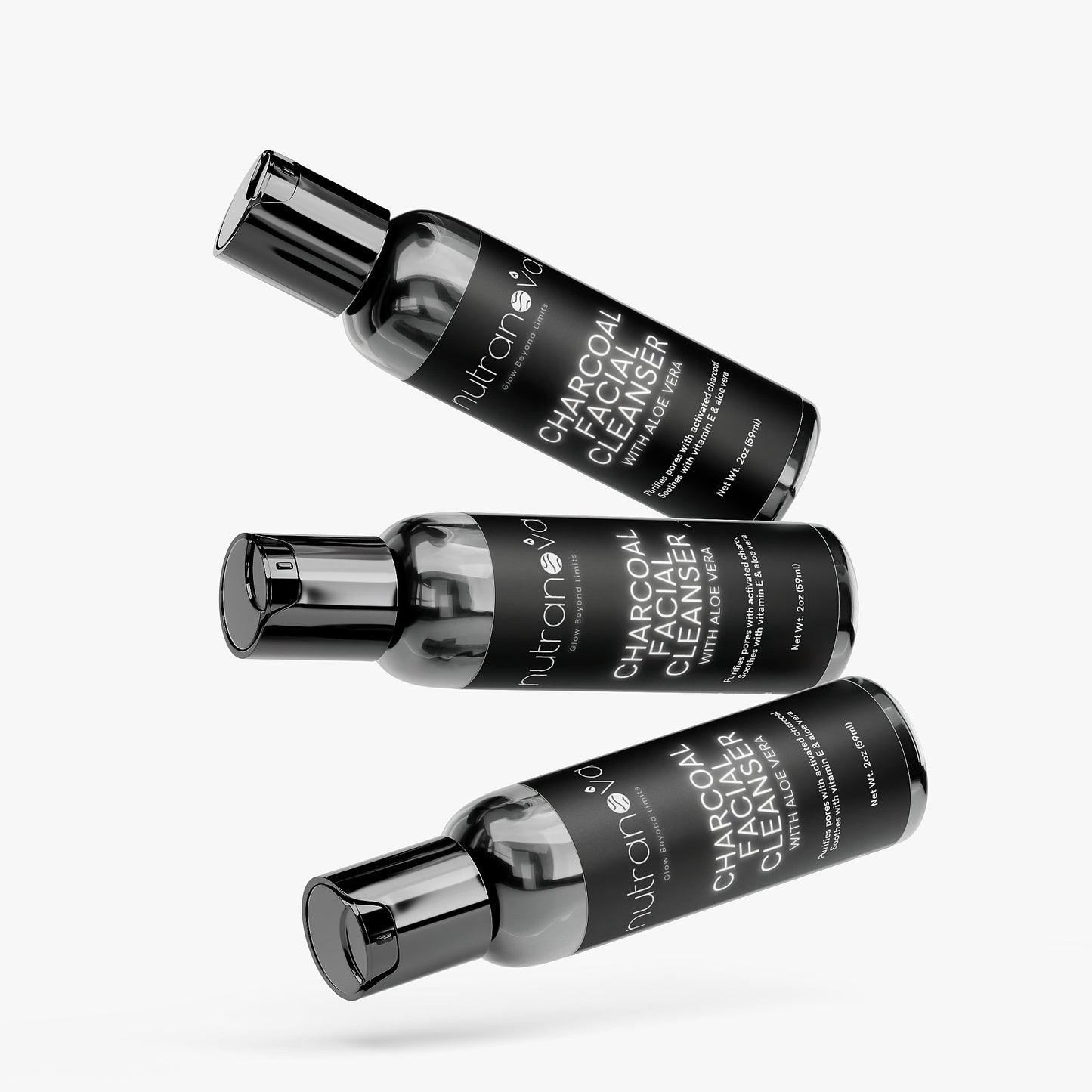 Charcoal Facial Cleanser - NutraNova