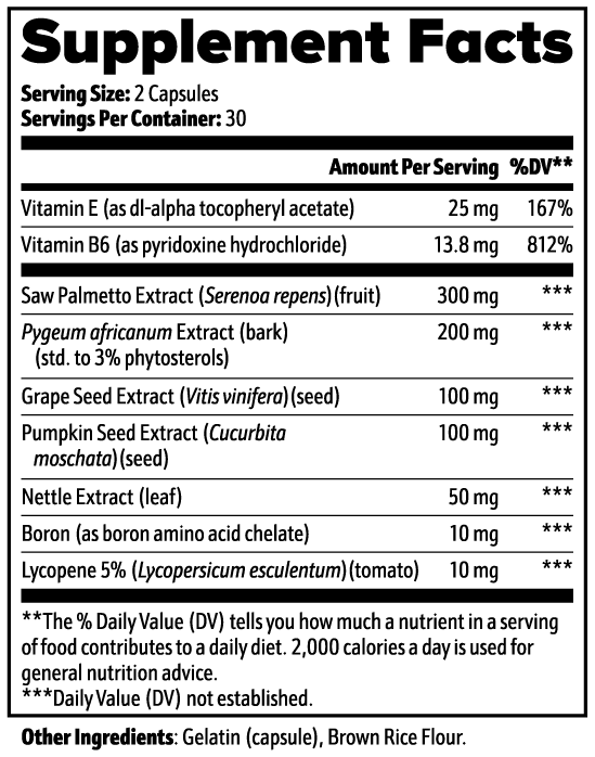Prostate Support Capsules