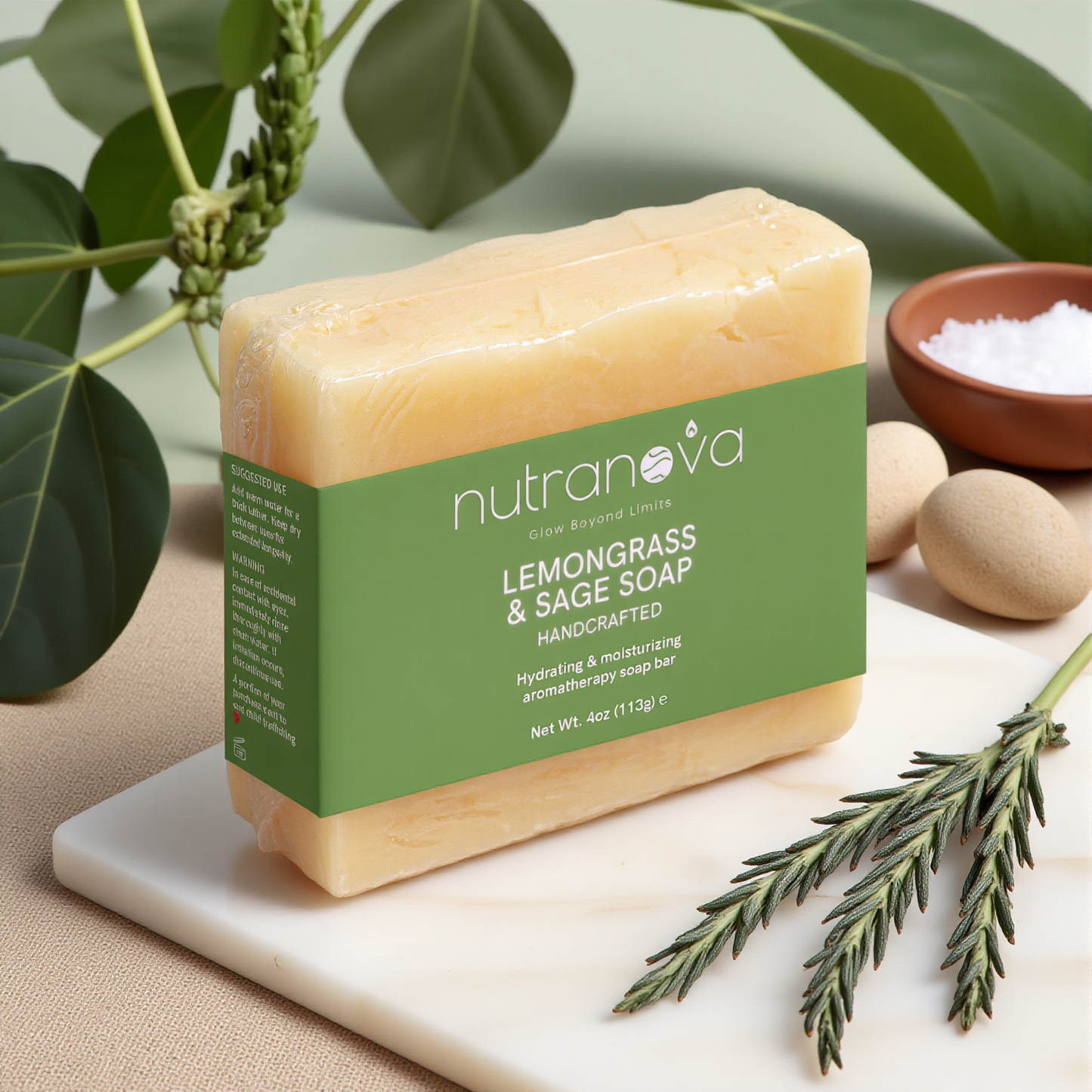 Lemongrass & Sage Soap
