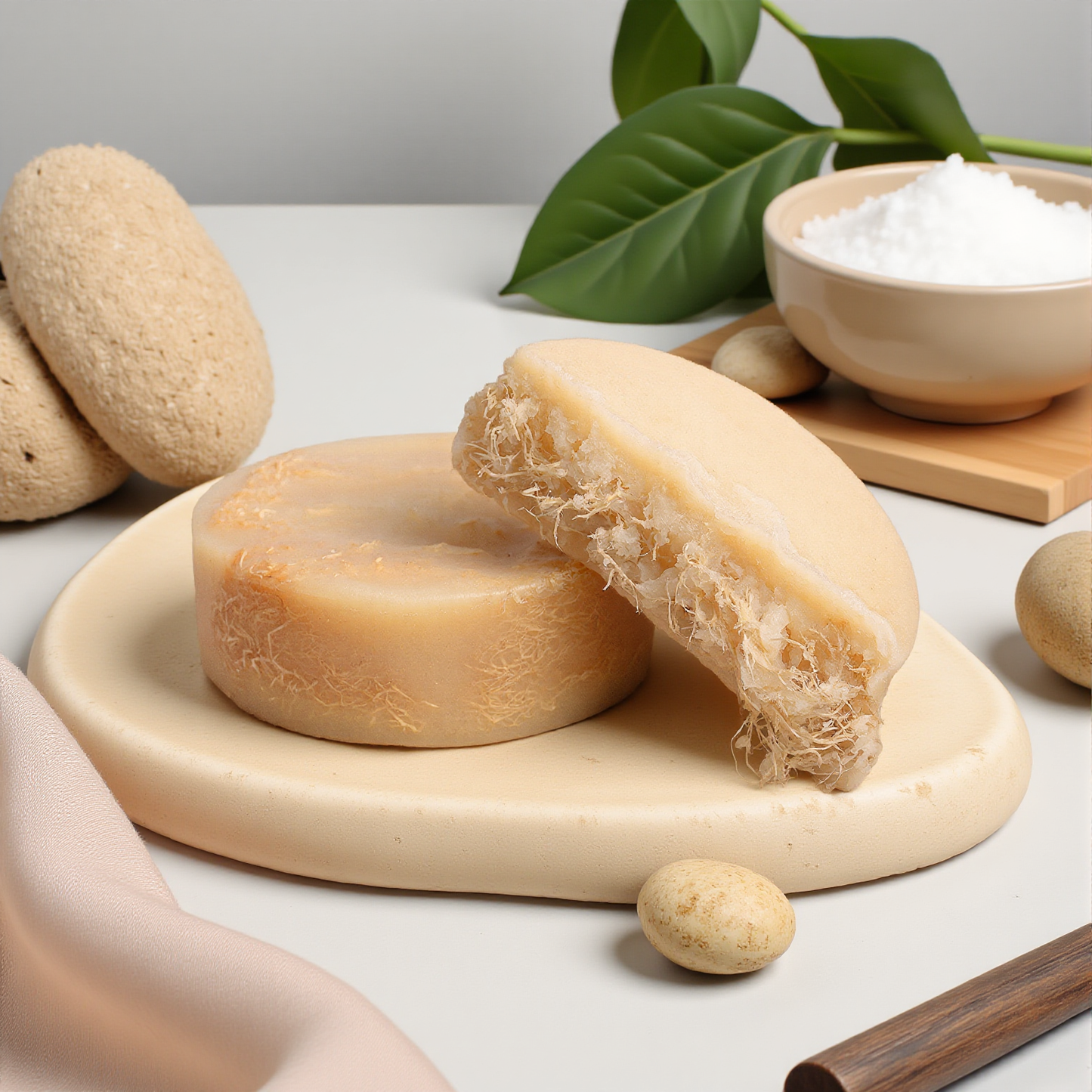 Exfoliating Luffa Bar