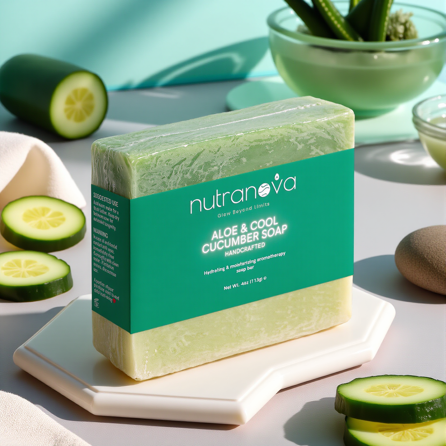 Aloe & Cool Cucumber Soap