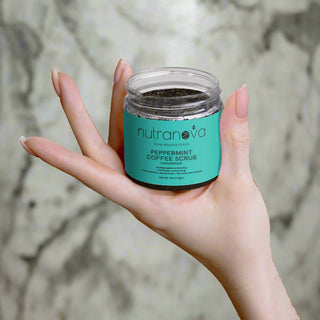 Peppermint Coffee Scrub - NutraNova