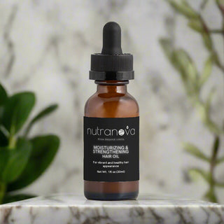 Moisturizing and Strengthening Hair Oil - NutraNova