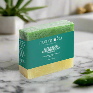 Aloe & Cool Cucumber Soap - NutraNova