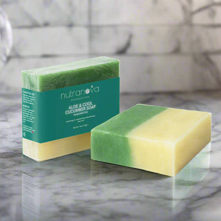 Aloe & Cool Cucumber Soap - NutraNova