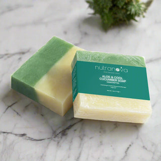Aloe & Cool Cucumber Soap - NutraNova