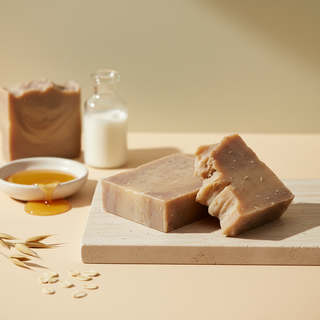 Handcrafted Oat Milk & Honey Soap - NutraNova