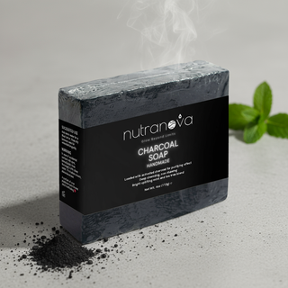 Handcrafted Charcoal Soap - NutraNova