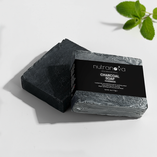 Handcrafted Charcoal Soap - NutraNova