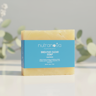 Handcrafted Breathe Clear Soap - NutraNova