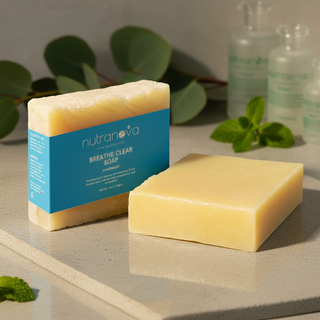 Handcrafted Breathe Clear Soap - NutraNova