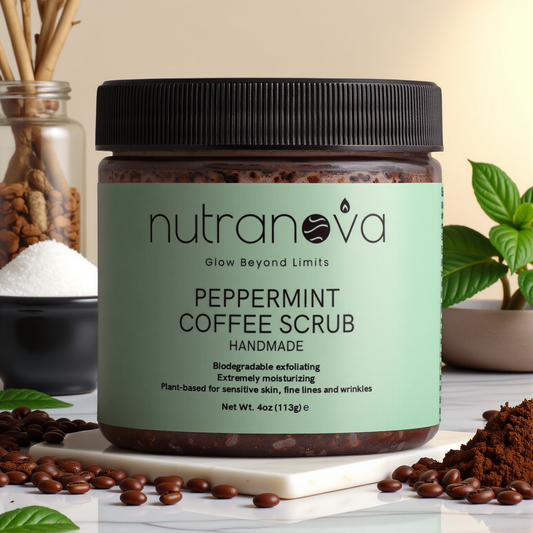 Peppermint Coffee Scrub