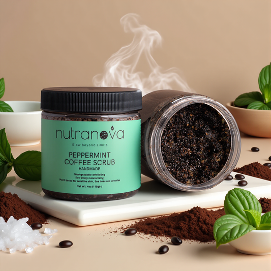 Peppermint Coffee Scrub