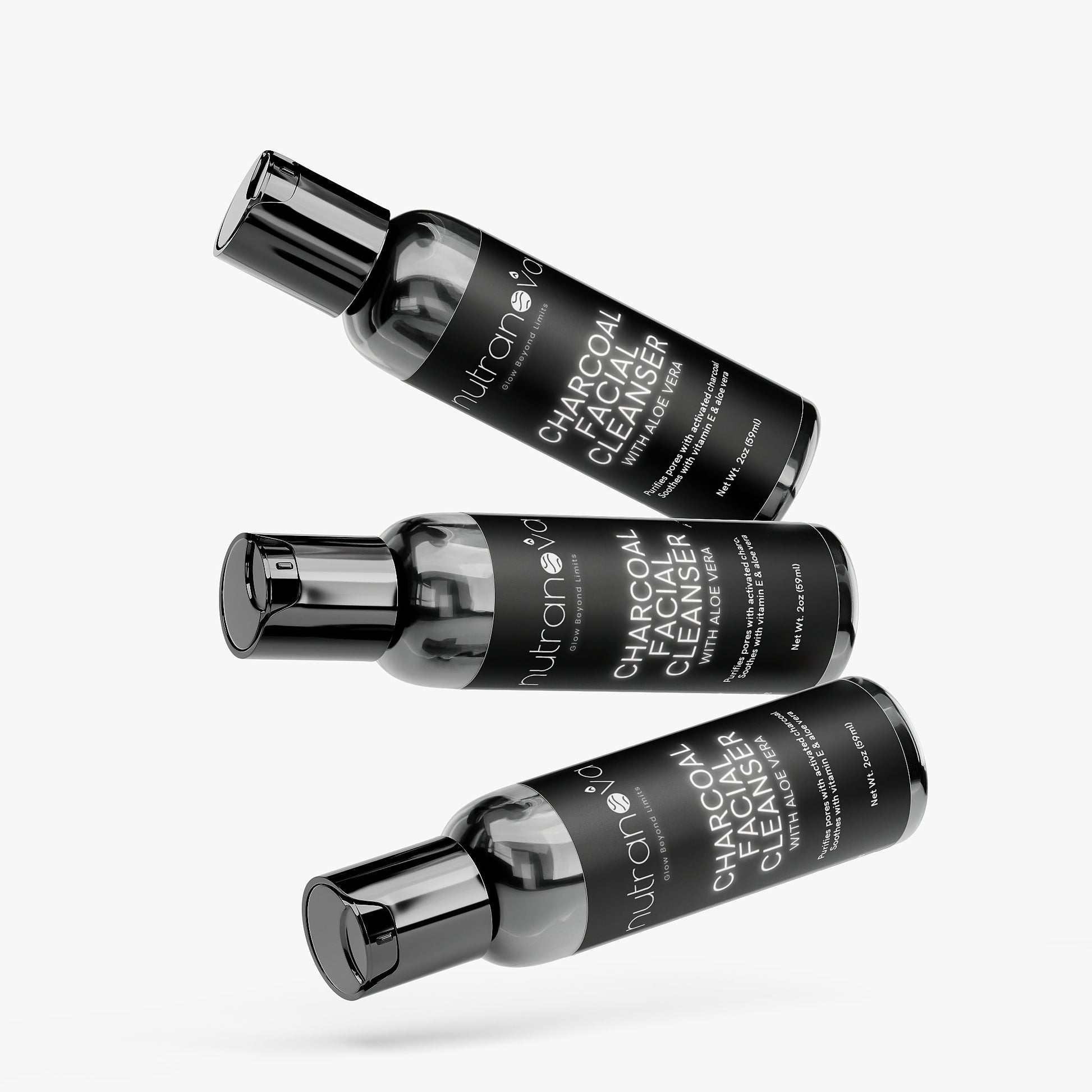Charcoal Facial Cleanser - NutraNova
