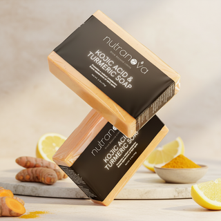 Handcrafted Kojic Acid & Turmeric Soap - NutraNova