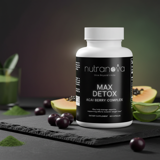 Max Detox Capsules (Acai Detox) - NutraNova