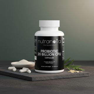 Probiotic 20 Billion CFU Capsules - NutraNova