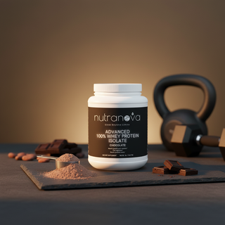 Advanced 100% Whey Protein Isolate (Chocolate) - NutraNova