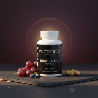 Resveratrol 50% 600mg Capsules - NutraNova