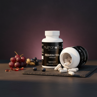 Resveratrol 50% 600mg Capsules - NutraNova