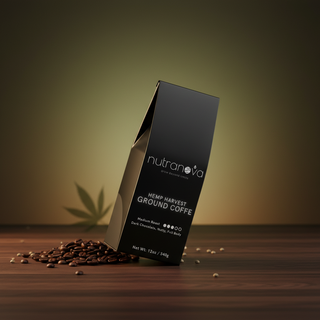 Hemp Harvest Ground Coffee (Medium Roast) - NutraNova