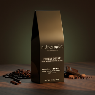 Forest Decaf Coffee Beans (Medium Roast) - NutraNova
