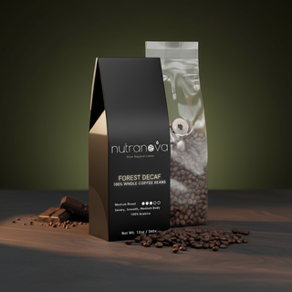 Forest Decaf Coffee Beans (Medium Roast) - NutraNova