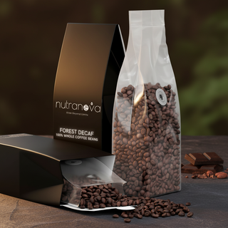 Forest Decaf Coffee Beans (Medium Roast) - NutraNova