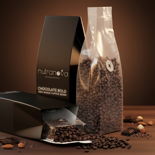 Chocolate Bold Coffee Beans (Dark Roast) - NutraNova