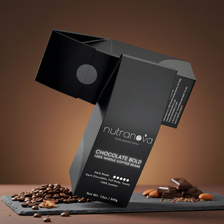 Chocolate Bold Coffee Beans (Dark Roast) - NutraNova