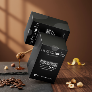 Rich Hazelnut Coffee Pods (Medium Roast) - NutraNova