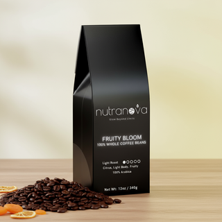 Fruity Bloom Coffee Beans (Light Roast) - NutraNova