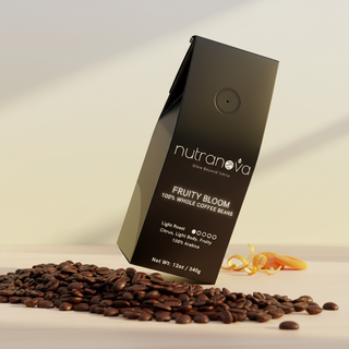 Fruity Bloom Coffee Beans (Light Roast) - NutraNova