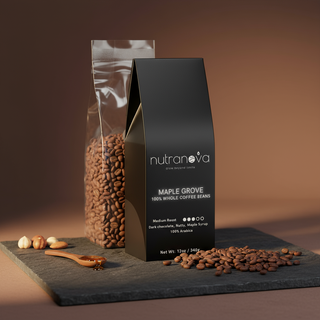 Maple Grove Coffee Beans (Medium Roast) - NutraNova