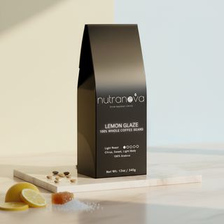 Lemon Glaze Coffee Beans (Light Roast) - NutraNova