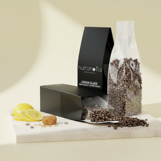 Lemon Glaze Coffee Beans (Light Roast) - NutraNova