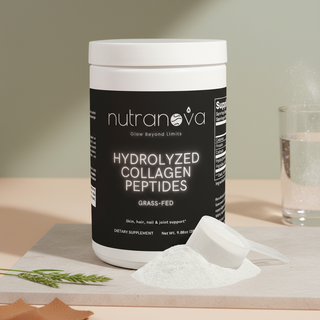 Grass-Fed Hydrolyzed Collagen Peptide Powder - NutraNova