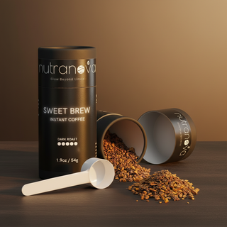 Sweet Brew Instant Coffee (Dark Roast) - NutraNova