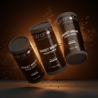 Sweet Brew Instant Coffee (Dark Roast) - NutraNova