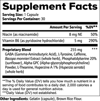 Cognitive Support Capsules - NutraNova