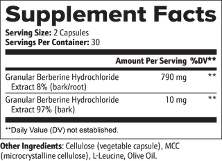 Berberine Capsules - NutraNova