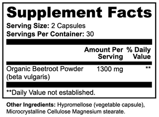 Beetroot Capsules - NutraNova