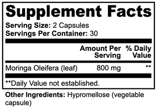Moringa Pure Capsules - NutraNova