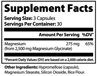 Magnesium Glycinate Capsules - NutraNova