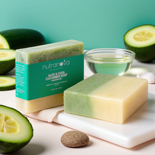 Aloe & Cool Cucumber Soap - NutraNova