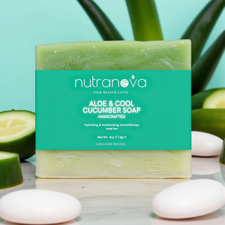 Aloe & Cool Cucumber Soap - NutraNova