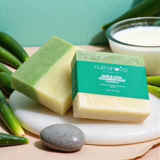 Aloe & Cool Cucumber Soap - NutraNova